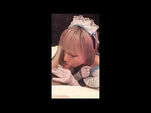 ❤️ Idol Seapánach [mayuka], culaith maid na Fraince, cuid 1, blowjob agus jerk off le lotion ️❌  Porn vk  linn ❌
